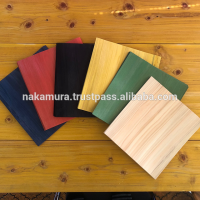 Fashionable Dyed Hinoki Wood Veneer Made In Japan, various colors available